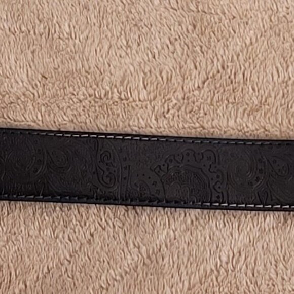 Robert Graham Patterned Black Belt 34 - Picture 2 of 4
